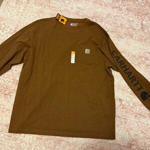 Carhartt Loose Fit Brown T-Shirt